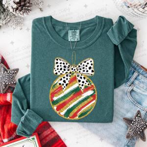 COQUETTE BRUSHSTROKE ORNAMENT - DTF TRANSFER