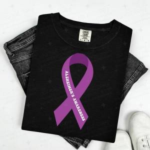 ALZHEIMER'S AWARENESS - DTF TRANSFER