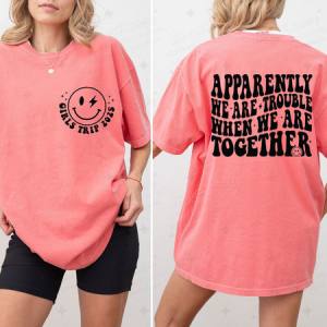 GIRLS TRIP 2025 - FRONT+BACK - DTF TRANSFER