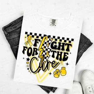 FIGHT FOR THE CURE - DTF TRANSFER