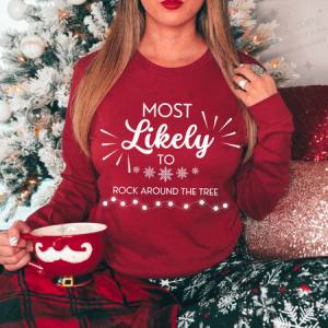 ROCK AROUND THE TREE - DTF TRANSFER