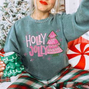 HOLLY JOLLY - DTF TRANSFER