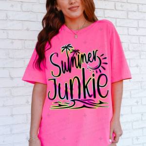 SUMMER JUNKIE - DTF TRANSFER