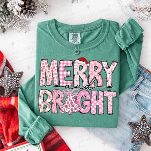 COQUETTE MERRY & BRIGHT - DTF TRANSFER