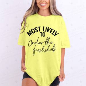 ORDER THE FIRST SHOTS - DTF TRANSFER