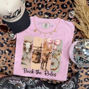 COQUETTE BUCK THE RULES - DTF TRANSFER