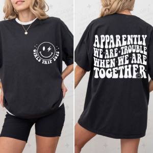 GIRLS TRIP 2025 - FRONT+BACK - DTF TRANSFER