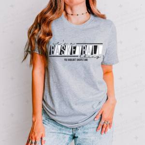 IT'S A BASKETBALL THING - BLACK/WHITE - DTF TRANSFER