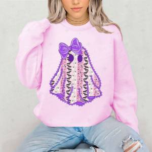 COQUETTE GHOST - FAUX LACE - DTF TRANSFER