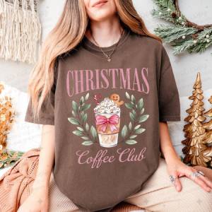COQUETTE CHRISTMAS COFFEE CLUB - DTF TRANSFER