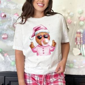 BUBBLE GUM GINGERBREAD - DTF TRANSFER