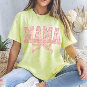 COQUETTE MAMA - FAUX LACE - DTF TRANSFER