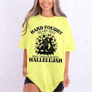 HALLELUJAH - DTF TRANSFER