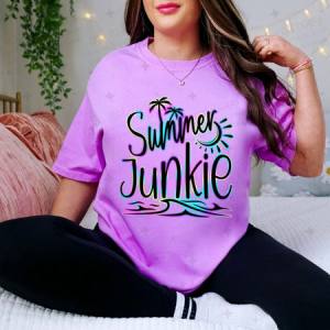 SUMMER JUNKIE - DTF TRANSFER