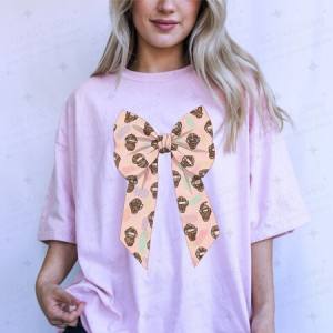 COQUETTE BASEBALL BOW - DTF TRANSFER
