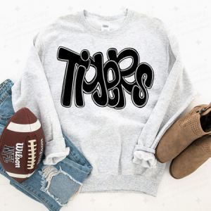 FUNKY DOODLE MASCOT BLACK - MOCKUP ONLY