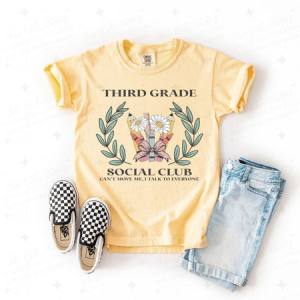 COQUETTE THIRD GRADE SOCIAL CLUB - DTF TRANSFER