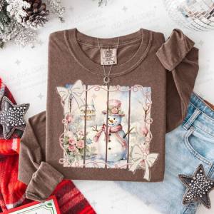 COQUETTE SNOWMAN - DTF TRANSFER