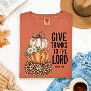 COQUETTE GIVE THANKS TO THE LORD - DTF TRANSFER