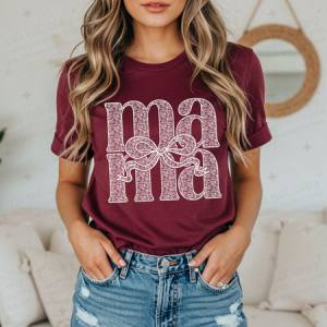 COQUETTE MAMA - FAUX LACE - DTF TRANSFER