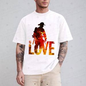 FIREFIGHTER LOVE - DTF TRANSFER