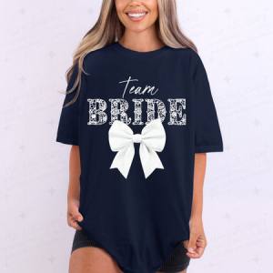 COQUETTE TEAM BRIDE - FAUX LACE - DTF TRANSFER