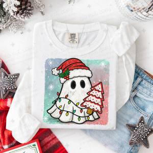 WATERCOLOR GHOSTIE - DTF TRANSFER