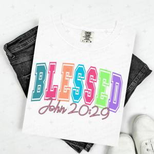 BLESSED - DTF TRANSFER
