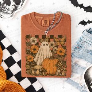 COQUETTE FLORAL VINTAGE GHOST - DTF TRANSFER