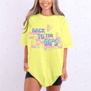 BACK TO THE 90'S - DTF TRANSFER