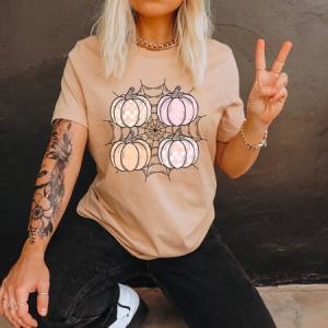 PUMPKIN SPIDERWEB - DTF TRANSFER