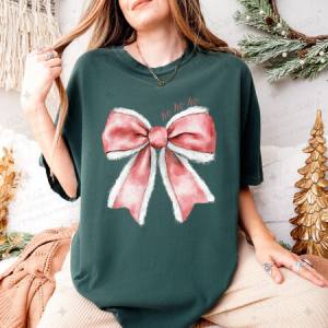 COQUETTE HO HO HO - PINK - DTF TRANSFER