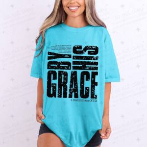 BY HIS GRACE - DTF TRANSFER