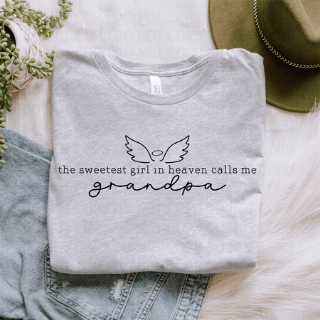 THE SWEETEST GIRL IN HEAVEN CALLS ME *OLLIE & CO. EXCLUSIVE* - DTF TRANSFER - Image 3