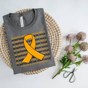 IN SEPTEMBER WE WEAR GOLD *OLLIE & CO. EXCLUSIVE* - DTF TRANSFER