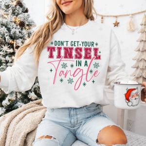 DON'T GET YOUR TINSEL IN A TANGLE - DTF TRANSFER