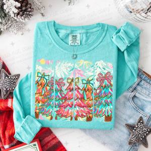 COQUETTE CHRISTMAS TREES - DTF TRANSFER