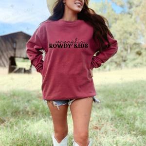 WRANGLIN' ROWDY KIDS - DTF TRANSFER