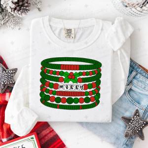 MERRY BRACELETS - DTF TRANSFER