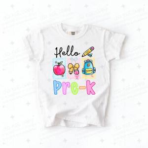 COQUETTE HELLO PRE-K - DTF TRANSFER