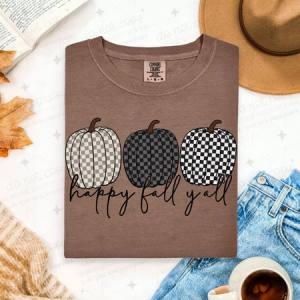 HAPPY FALL YALL - DTF TRANSFER