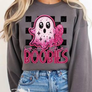 SAVE THE BOOBIES *OLLIE & CO. EXCLUSIVE* - DTF TRANSFER