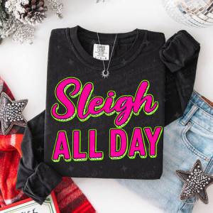 SLEIGH ALL DAY - DTF TRANSFER