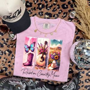 RAISED ON COUNTRY MUSIC - DTF TRANSFER