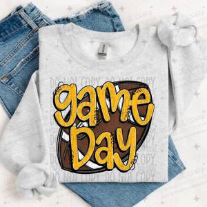 GAME DAY - GOLD - DTF TRANSFER