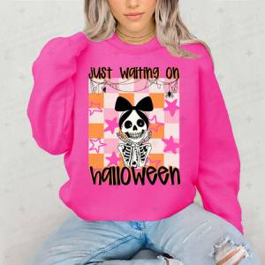 COQUETTE JUST WAITING ON HALLOWEEN - DTF TRANSFER