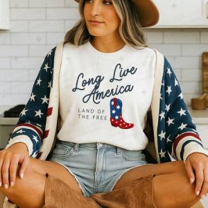 LONG LIVE AMERICA - DTF TRANSFER