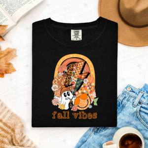 RETRO FALL VIBES - DTF TRANSFER