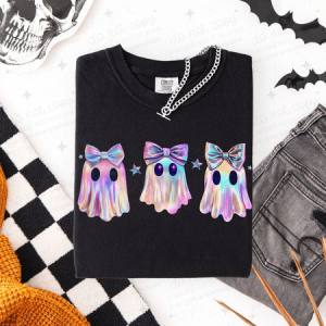 COQUETTE IRIDESCENT GHOSTS - DTF TRANSFER