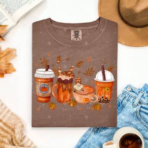 FALL COFFEES - DTF TRANSFER